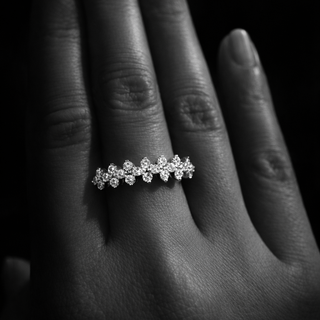 Bague Constellation de trèfle