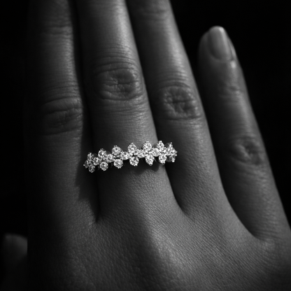 Bague Constellation de trèfle