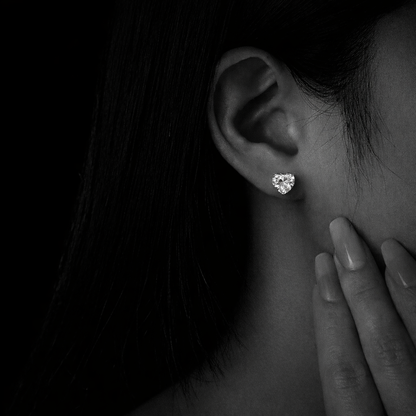 Boucles d'oreilles Coeur