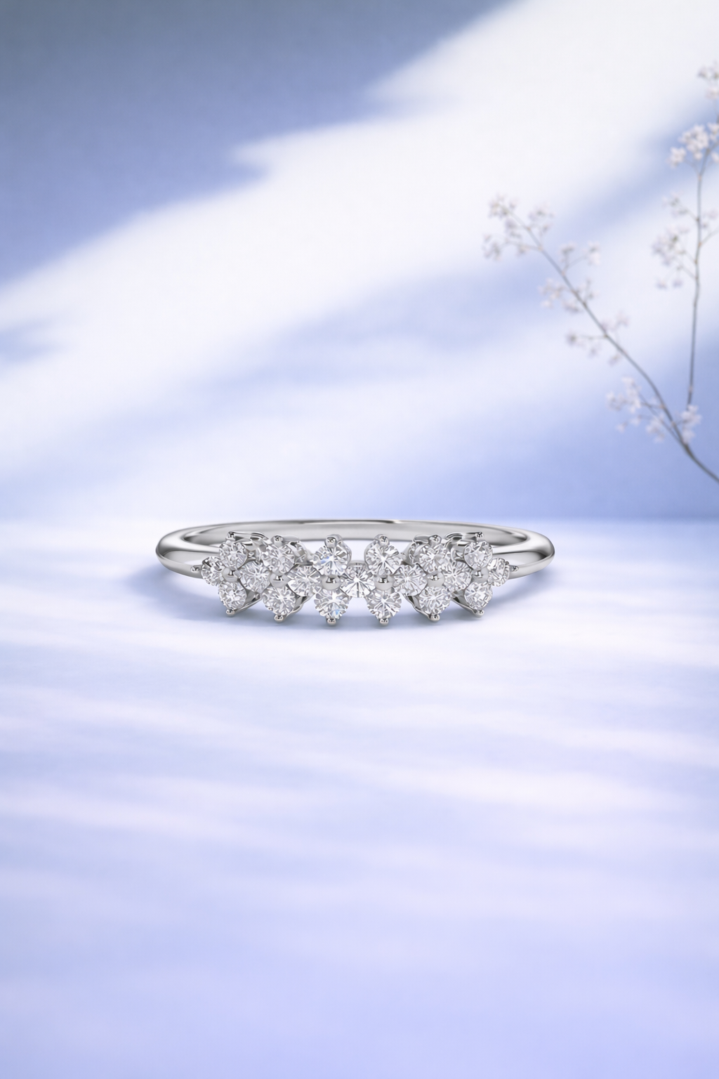 Bague Constellation de trèfle