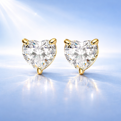 Boucles d'oreilles Coeur